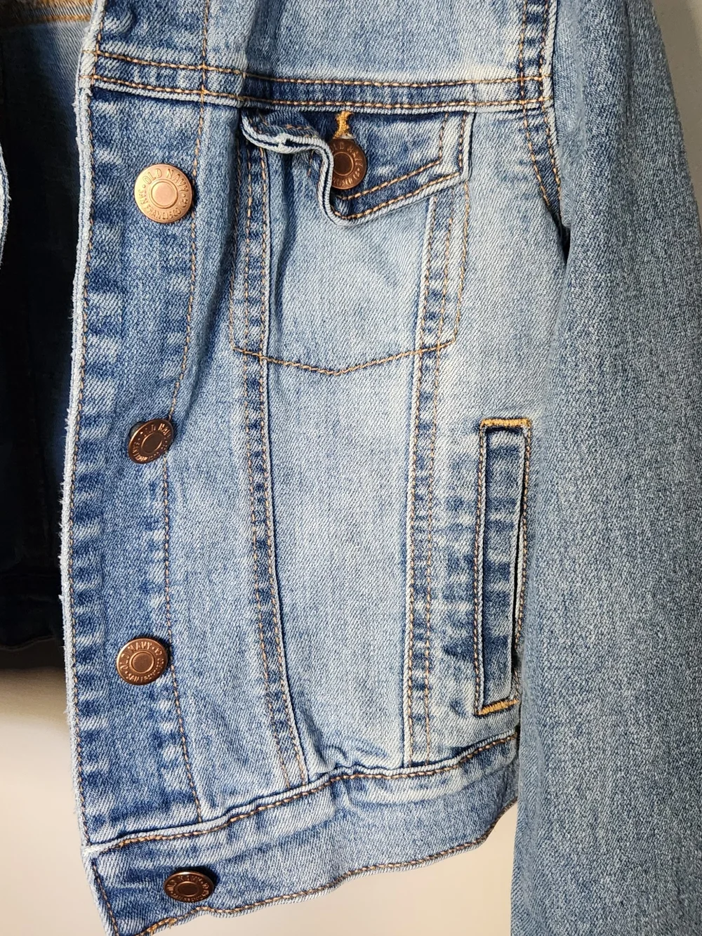 Old Navy Denim Jean Jacket - Girls Medium 8 New